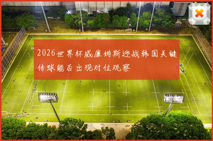 2026世界杯威廉姆斯迎战韩国关键传球能否出现对位观察